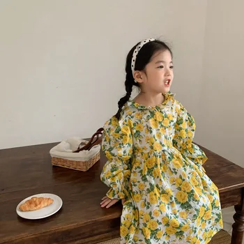 Kórejský detské Oblečenie na Jar a na Jeseň Dievčatá 