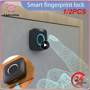 1/2KS Odtlačkov prstov Zámok Smart Kabinetu Zámky Biometrické Keyless Nábytok, Zásuvkové Skrinky Šatník Odtlačkov prstov Pre všetky Zámky