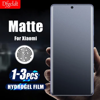 1-3KS Anti-Glare Matný Hydrogel Film Pre Xiao 13 12S 11 10 Ultra Screen Protector Pre Mi 12X 12 13 Lite 12T 11T Pro Nie Sklo