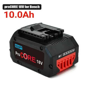 100% Nový Pro core 18V 10.0 Ah Lítium-Iónová Batéria GBA18V80 pre Bosch 18 Volt MAX Akumulátorové náradie Vŕtačky, Doprava Zdarma