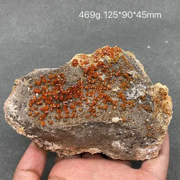 100% Prírodné Vanadinite minerálne vzor kremeň odber Kamene a kryštály