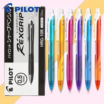 10Pcs/Box PILOT Mechanické Ceruzky HRG-10R Študent Písanie Činnosť Ceruzky 0,5 mm Farba Transparentná Roztomilý Ceruzky Školské potreby