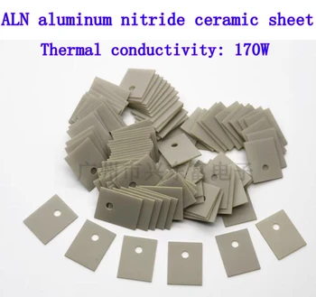 10PCS Hliníkové nitride keramické substrát-220/3P/247/264 ultra-vysoká tepelná vodivosť high-výkon MOS rúrke keramické podkladu