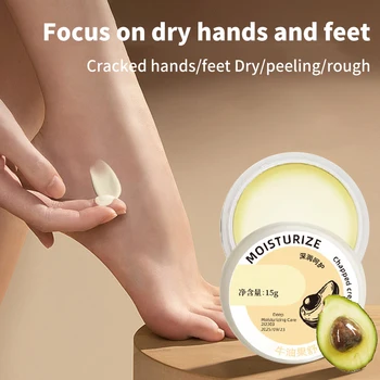 15 g Oleja Anti-Sušenie Crack Nohy Krém na Popraskané Päty Repair Cream Odstránenie Odumretých Kožných Ruky, Nohy Starostlivosť o Nohy Maska