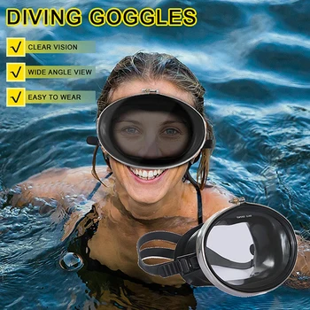 1PC Profesionálne Podvodná Potápačské Masky pre Dospelých Silikónový Anti-Fog Potápačské Okuliare na Plávanie, Rybolov Muži Ženy Plávanie Okuliare