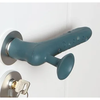 1Pc Silikónové Doorknob Rukavice s odsávaním Pohár Stlmiť Doorknob Ochranný Kryt Proti Kolízii Ochrany Spálňa Domácnosti Nástroje