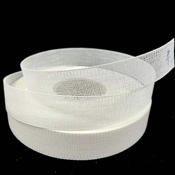 2.5-3.8 cm opakovane použiteľné ťažké tkané pásky s rolovaný okraj, obloženie pre svadobné šaty, oblek lem odevné doplnky 5meter/kotúčoch