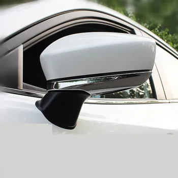 2 KS ABS Bright Silver Chrome Spätného Zrkadla Zase Svetlo Dekoračné Kryt pre Mazda2 Mazda3 DJ, DL BM BN L/R