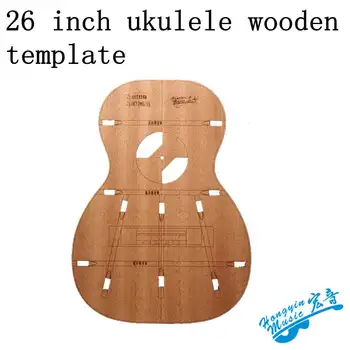 26-palcový drumbľa šablónu malé štyri-string gitara tvorby plesní tvar zvuk palice zvukový lúč pozíciu dreva