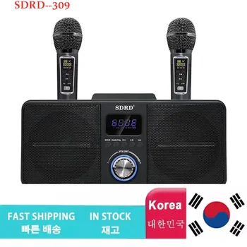 30W SD309 Bezdrôtový Reproduktor Bluetooth Domov Karaoke Systém, Vonkajšie Prenosné Subwoofer Zvuk Hudby Box AUX TV Soundbar Audio Centrum