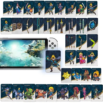 38pcs Zelda GONONDORF nfc karty :Slzy Kráľ Zelda Duch Boží Meč Zariadenia Crossover Karty Prepnite NFC Čip Hra