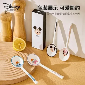 450-500 ML Disney ovsené vločky na Raňajky Pohár Kawaii Mickey Mouse Darčeka Keramický Hrnček Komiksu, Anime Roztomilý detský Domov Pohár Mlieka