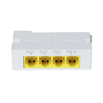 4Pcs 3 Port, POE Extender IEEE802.3Af 10/100/1000Mbps 1 Až 3 Sieťový Prepínač Opakovač pre PoE Switch NVR IP Kamera AP 4Pcs 3 Port, POE Extender IEEE802.3Af 10/100/1000Mbps 1 Až 3 Sieťový Prepínač Opakovač pre PoE Switch NVR IP Kamera AP 0