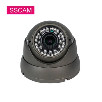 5MP AHD Dome Bezpečnostné Kamery s Vysokým Rozlíšením 2.8-12 mm Vari Focal Objektív, Video Dohľad Analógové CCTV Kamery 30 M Nočné Videnie