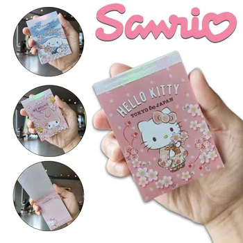 70Sheets Sanrio Hello Kitty Memo Pad Poznámok Kawaii poznámkový blok Kuromi Melódie Stacionárne Office Príslušenstvo Správu Nálepky