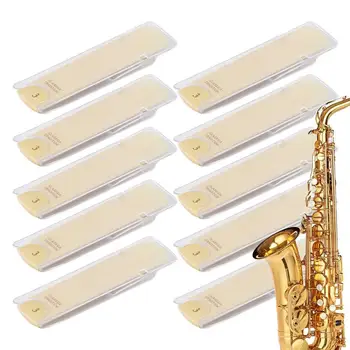 Alto Saxofón Trstina 10pcs Saxofón Whistle Kusov Prírodný Ratan Saxofón Náhradné Príslušenstvo Pre Fáze Výkonu Koncert