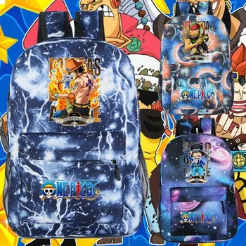 Anime Základných a Stredných Škôl, Školské tašky Jeden Kus Ace Zoron Sabo Karikatúra Tlačiť Bežné Batoh Batoh Počítač Taška
