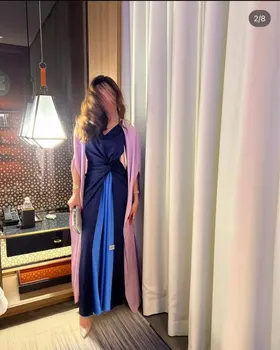 Arabský Dlhé Rukávy Šiat Prom Aso Ebi Mix Farebné Party Šaty Špeciálne Banquet Klub Vestidos De Fiesta Večerné Šaty