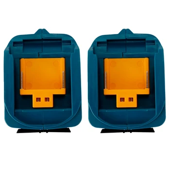AT41 2X USB Nabíjací Adaptér Pre Makita ADP05 BL1415 BL1430 BL1815 BL1830 14.4-18V