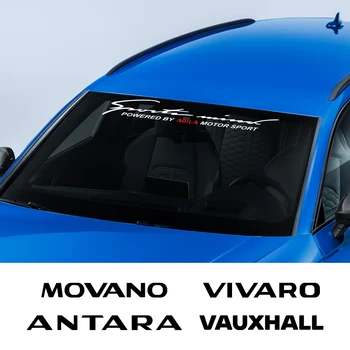 Auto Nálepky, Auto Predné, Zadné Sklo Obtlačky Auto Príslušenstvo Pre Opel Vauxhall Agila Antara Movano Vivaro VXR8 Exteriéru