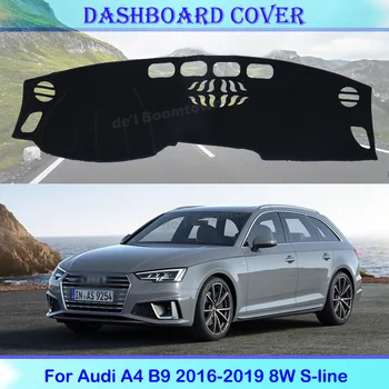 Auto Vysokej kvality Panel Kryt, Ochranná Podložka Pre Audi A4 B9 2016-2019 8W S-line Príslušenstvo, Anti-UV Non-slip Anti-krakovania