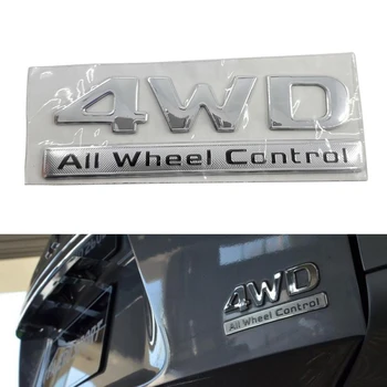 Auto Zadný Kufor Styling Nálepky Všetkých Kolies 4WD Control List Logo, Znak, Odznak Kotúča, Pre Triton Pajero Sport 7410B292