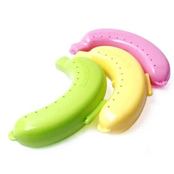 Banán Úložný Box Anti-lisovanie Multifunkčné Prípade Držiteľ Vonkajšie Piknik Cestovné Čerstvé-vedenie Chránič Jedlo Obed