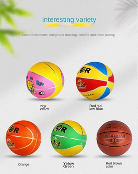 Basketbal Szie 3 5 7 Kvalitné Gumová Lopta PU Školské Vzdelávanie Tímové Športy pre Deti, Dospelých