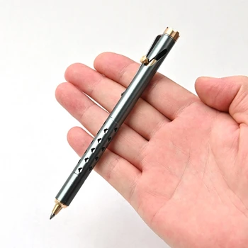 Bolt Action Pero Multi-funkčné Guľôčkové Pero, Kovové Pero-Klip Vrecku Veľkosť Hmotnosť Vyvážené pre Ofomen Mužov Vonkajšie sebaobrana