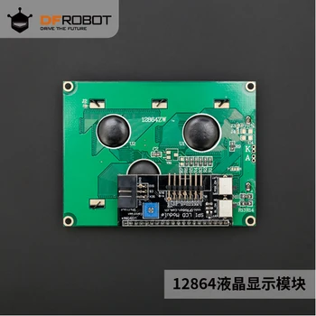 DFRobot SPI sériový paralelný 12864 LCD podsvietený LCD modul knižnice súbory kompatibilné s Arduino