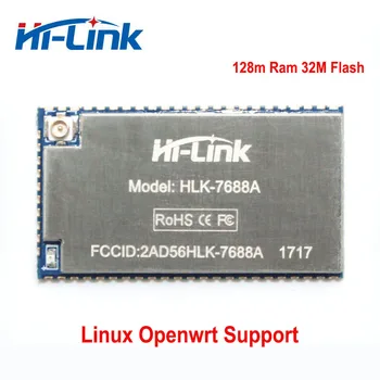 Doprava zadarmo Horúce predaj UART na Ethernet openwrt/linux wifi Bezdrôtové mini routeru modul MT7688 ram 128 flash 32