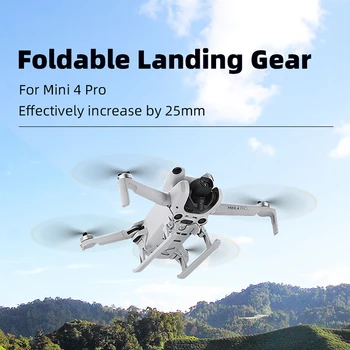 Drone Rozšírenia podvozok Rýchle Uvoľnenie Zvýšený Predĺžiť Nohy Pre Ľahký DJI Mini 4 Pro Drone