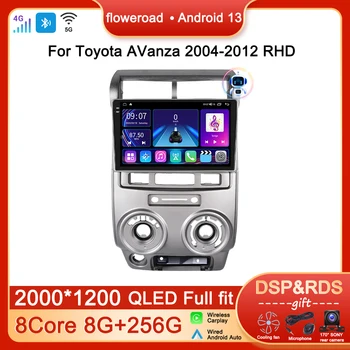 DSP Auto Displej Android Pre Toyota AVanza 2004 2005-2012 Rádio Multimediálny Prehrávač Navigácie GPS Apple Carplay Auto BT Č 2DIN DVD