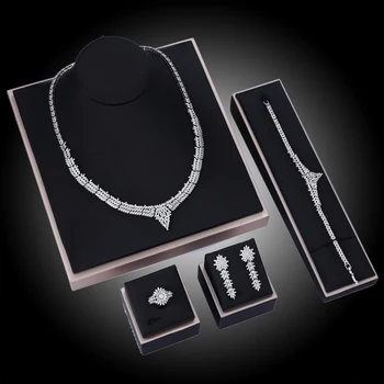 Dámske Náhrdelníky a Náušnice, Sety Afriky Šperky pre Ženy Doprava Zadarmo Indickej Jewelries Luxusný Dubaj Šperky Značky Replika
