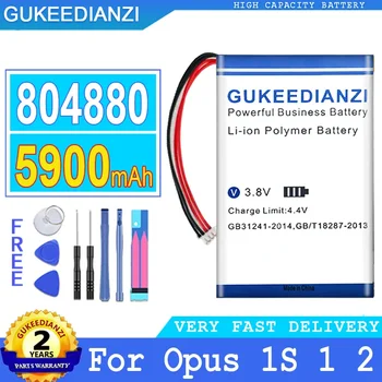GUKEEDIANZI Batérie 804880 pre Opus 1S 1 2 Opus1 pre Opus2, Veľké Batérie, 5900mAh