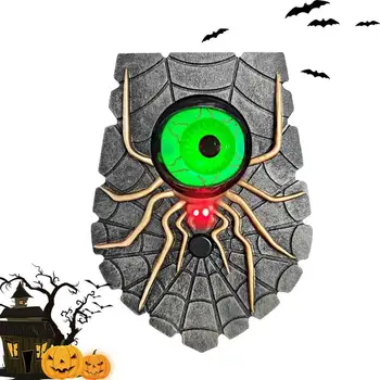 Halloween Jeden-eyed Zvonček Strašidelné Dekorácie Horor Rekvizity Žiariace Buľvy Visí Zvonček So Zvukom Visí Zvonček