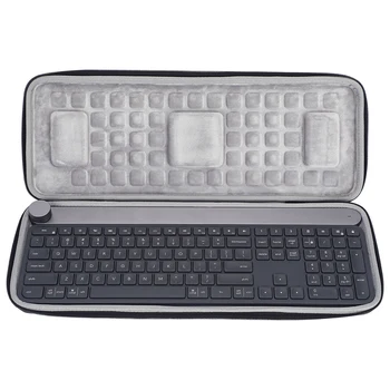 Hard Shell Ochranný Kryt Úložný Box pre Logitech Plavidlá Klávesy na Klávesnici Skladovanie Taška na Cestovanie Portable Keyboard Case