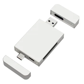 High-Speed Duálny Rozhranie Magnetické USB3.2 Typ-C/A na CF/CFEXPRESS Čítačku pre Z6/Z7 1DX3 a KOS, 10Gbps