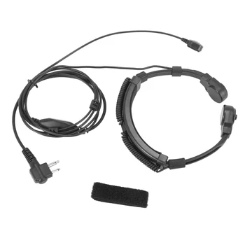 Hrdlo Mic Miniphone Covert Akustické Trubice Slúchadlo Headset pre Motorola obojsmerná Rádiová