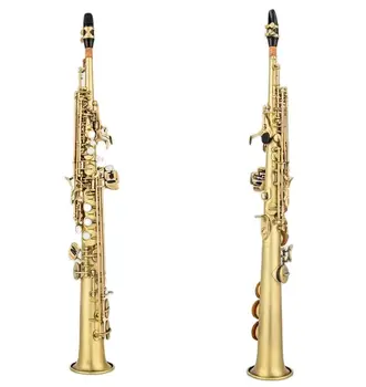 Japonsko Populárne Soprán Saxofón Bb Retro sax Starožitné medi Hudobný nástroj Vysokej Kvality So Prípade, že Všetko Príslušenstvo