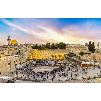Jeruzalem, Izrael David Veža Foto Pozadie Historické Budovy, Staré Mesto Trosky Turistickou Atrakciou Fotografia V Pozadí
