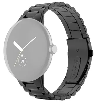 Kovový Náramok Z Nerezovej Ocele Pre Google Kapela Smartwatch Watchband Klasické Pracky Popruhu Príslušenstvo