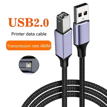 Kvalitný USB 2.0 USB B kábla k Tlačiarni za Kábel pre Tlačiareň a Digitálne Zariadenia