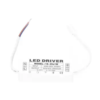 LED Driver Vstup AC85‑265V LED Ovládač pre Domáce pre Obývacia Izba