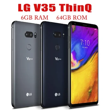 LG V35 ThinQ LTE Mobile 6GB RAM, 64 GB ROM Mobilný Telefón 16MP Fotoaparát Snapdragon 845 Odomknutý, Originál Smartphone LG V35 ThinQ LTE Mobile 6GB RAM, 64 GB ROM Mobilný Telefón 16MP Fotoaparát Snapdragon 845 Odomknutý, Originál Smartphone 0