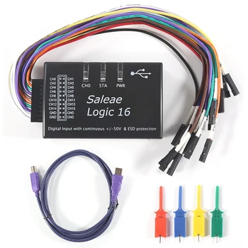 Logika USB Logika Analyzer Pre Oficiálnu Verziu Sample Rate 100M 16 Kanálov Nástrojov