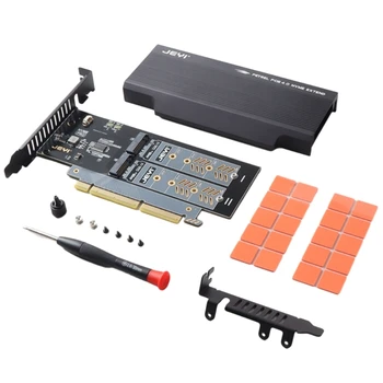 M. 2 NVME do PCIe SSD Adaptéra PCIe X16 Rozširujúca Karta pre Stolné PC Full Speed Adapter Kartu