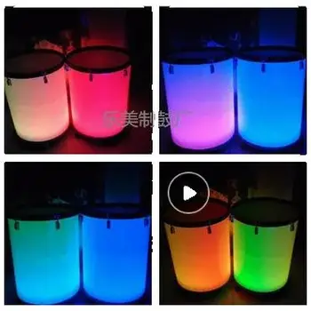 Matné Vody Bubon Farebné LED Vášeň Hlas Transparentné Lietania Dieťa