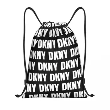 Móda DKNYs Šnúrkou Batoh Športové tašky String Sackpack pre vypracovanie