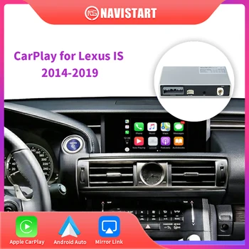 NAVISTART Bezdrôtový CarPlay pre Lexus JE 2014-2019 s Android Auto Zrkadlo Odkaz AirPlay Auto Hrať Funkcie
